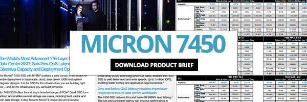Download Micron 7450 SSD Product Brief